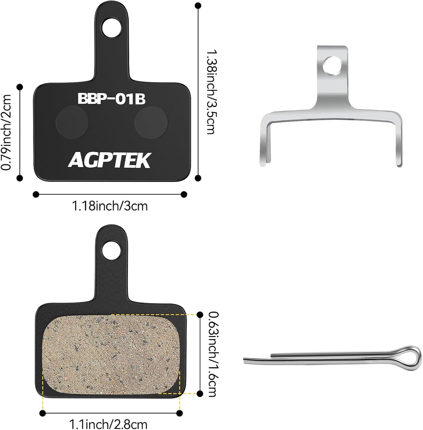 Brake Pads BBP-01B R-02