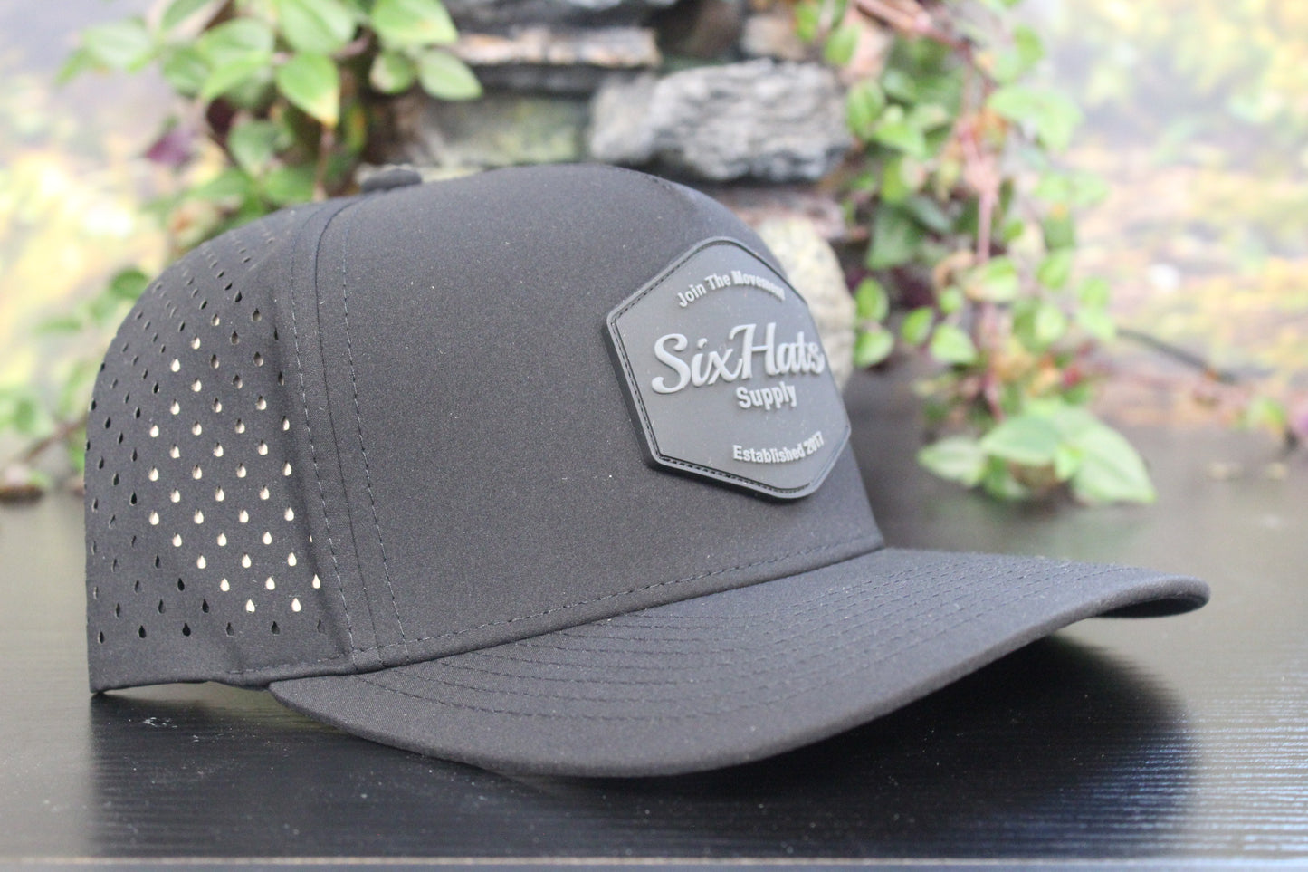 SIX Hat Supply Square Badge