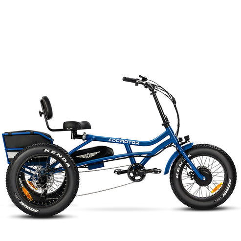 ARISETAN II M-360 2024 World's FIRST Semi-Recumbent Electric Trike| Rear Motor