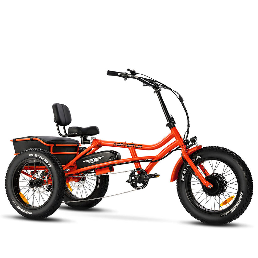 ARISETAN II M-360 2024 World's FIRST Semi-Recumbent Electric Trike| Rear Motor