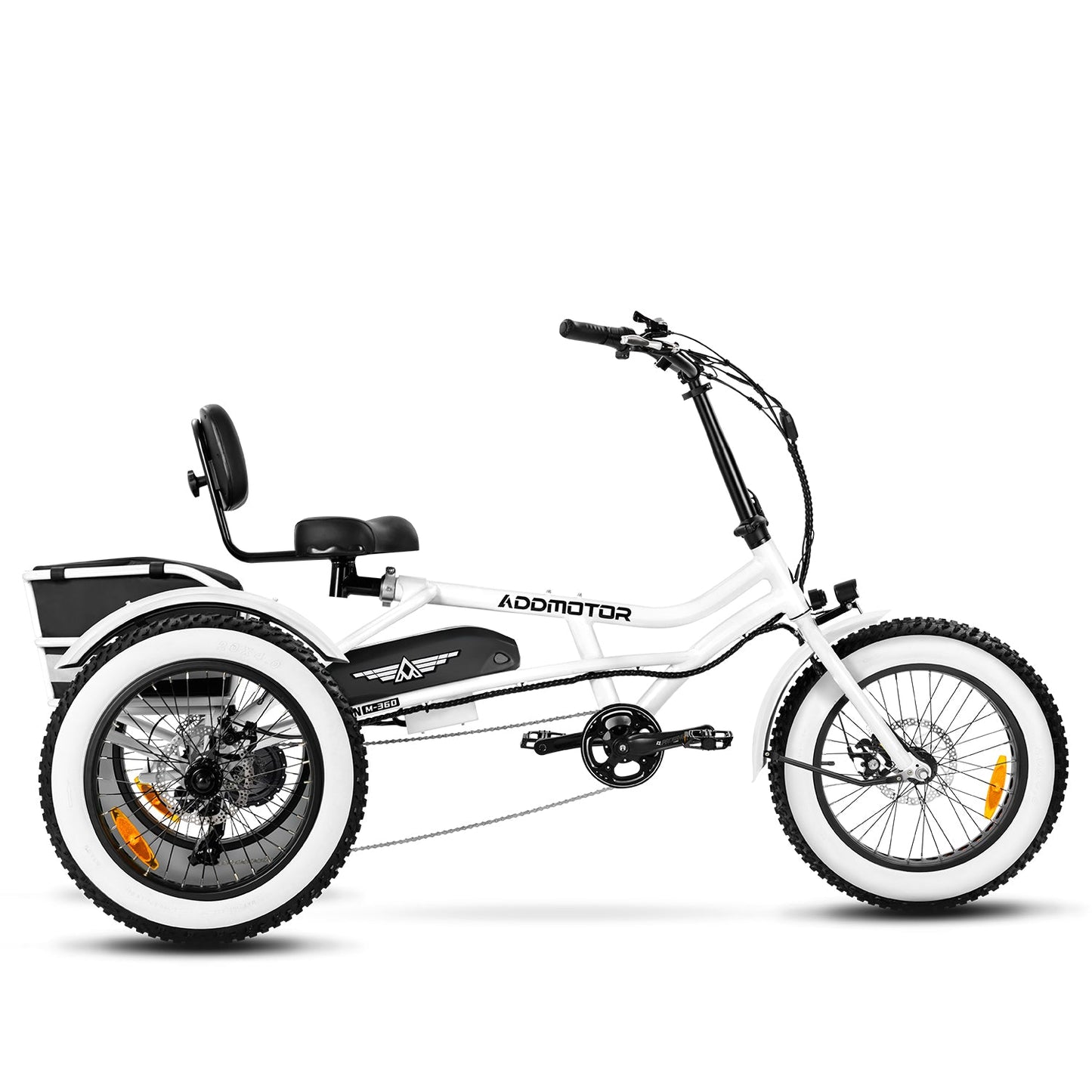 ARISETAN II M-360 2024 World's FIRST Semi-Recumbent Electric Trike| Rear Motor