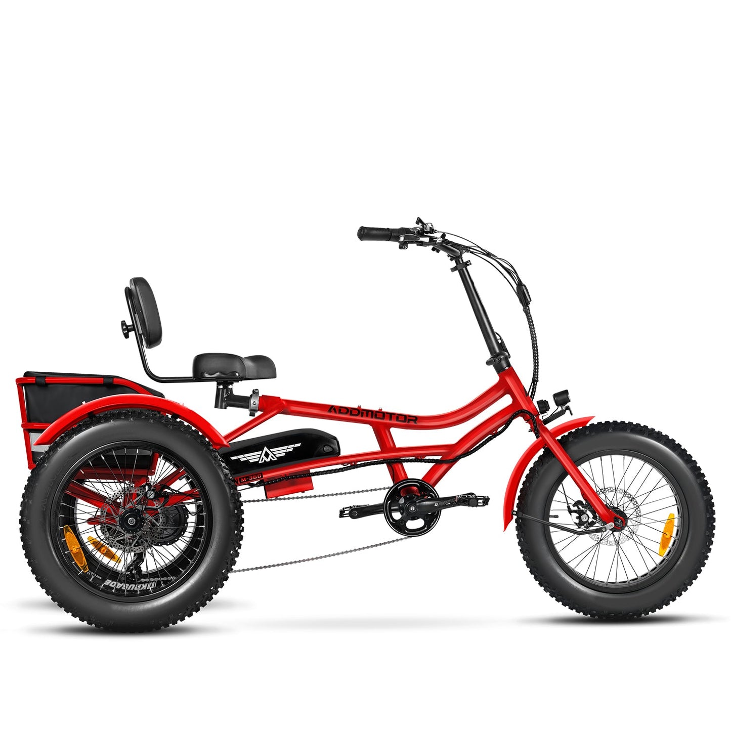 ARISETAN II M-360 2024 World's FIRST Semi-Recumbent Electric Trike| Rear Motor