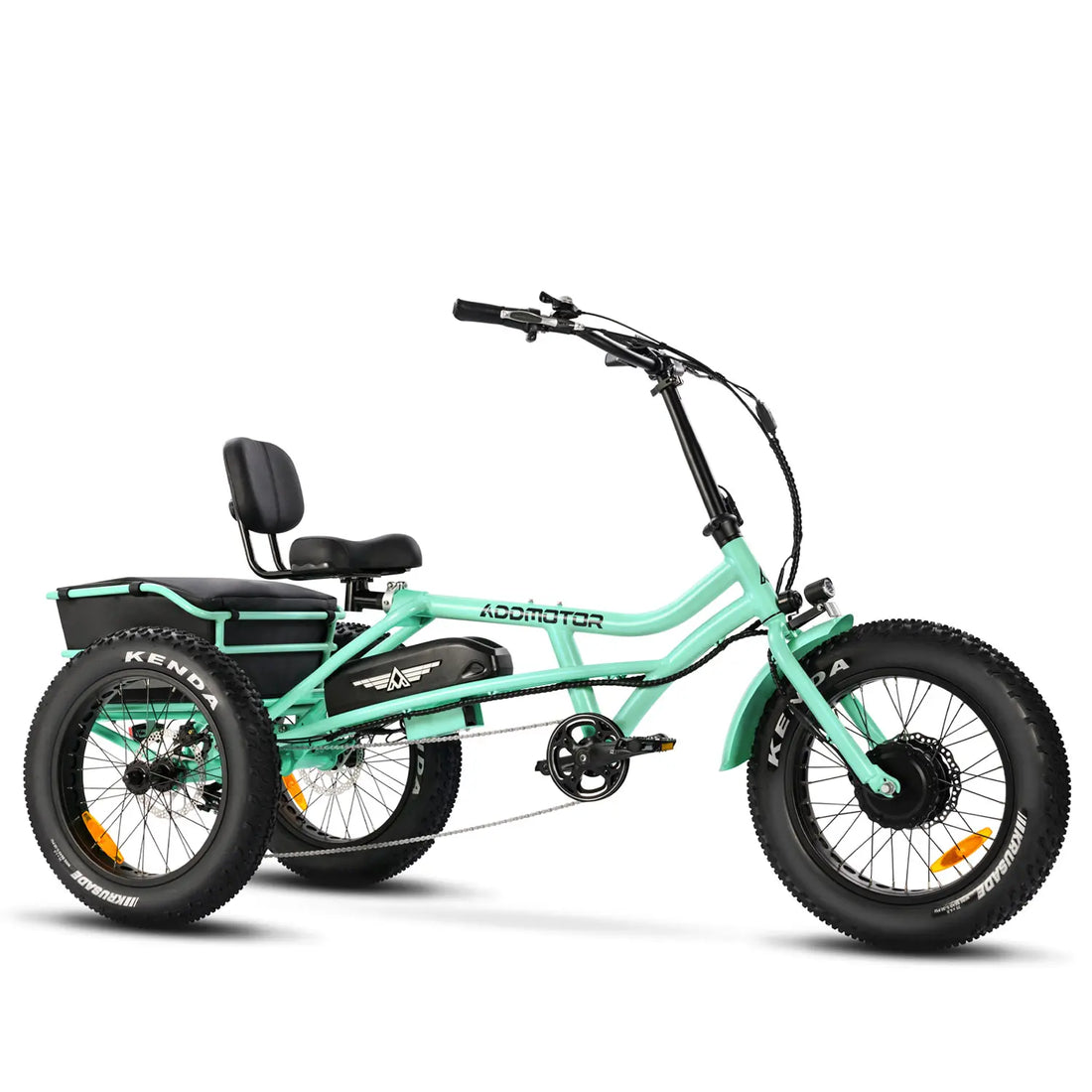 ARISETAN II M-360 2024 World's FIRST Semi-Recumbent Electric Trike| Rear Motor