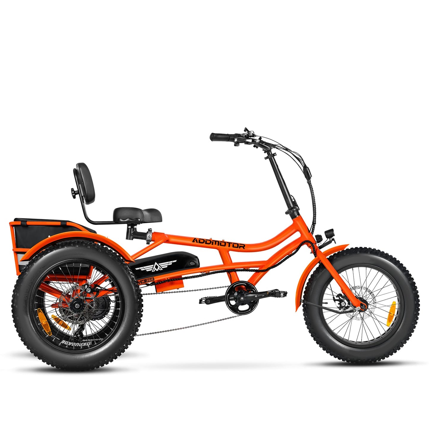 ARISETAN II M-360 2024 World's FIRST Semi-Recumbent Electric Trike| Rear Motor