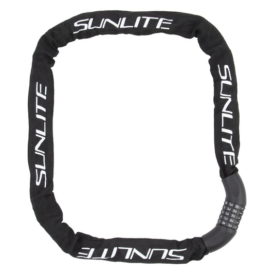 LOCK SUNLT CHAIN EBIKE COMBO 8x51in BK