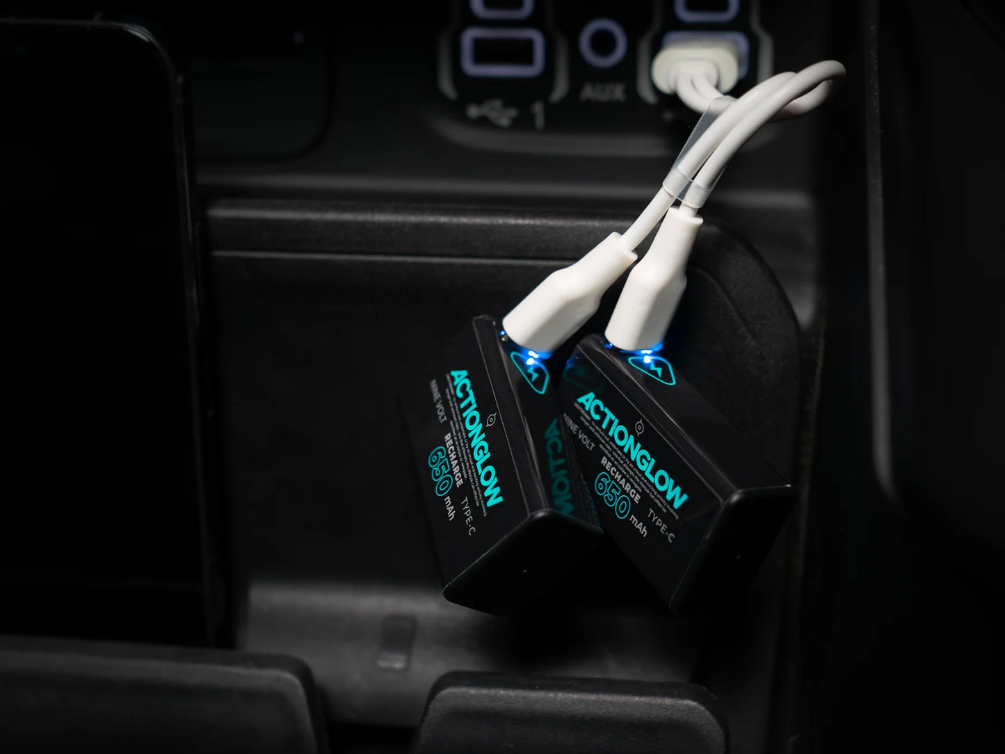 Action Glow Rechargable Batteries