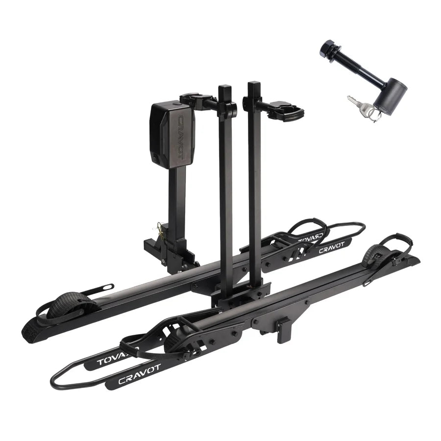 Cravot CyberRack E2 Electric Hitch Bike Rack, 2’’ Receiver, 200 LBS Capacity