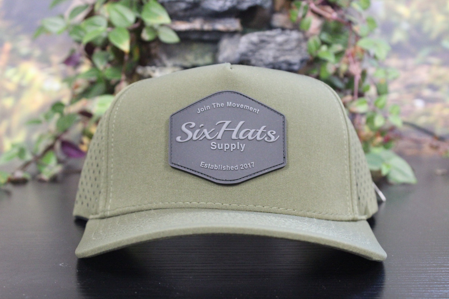 SIX Hat Supply Square Badge