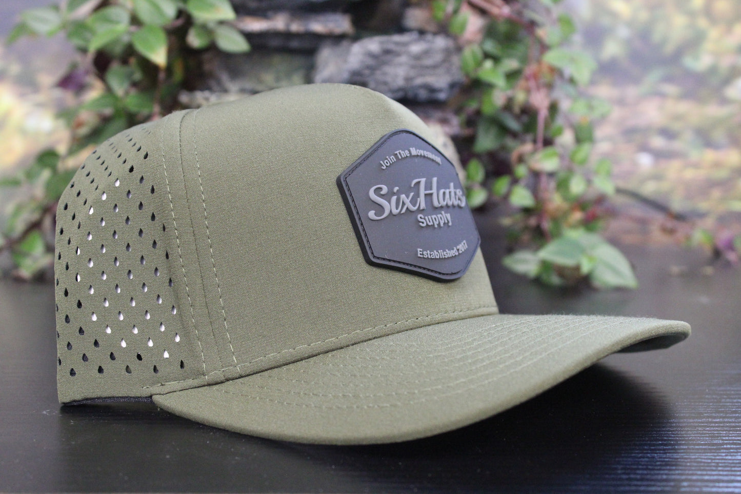 SIX Hat Supply Square Badge