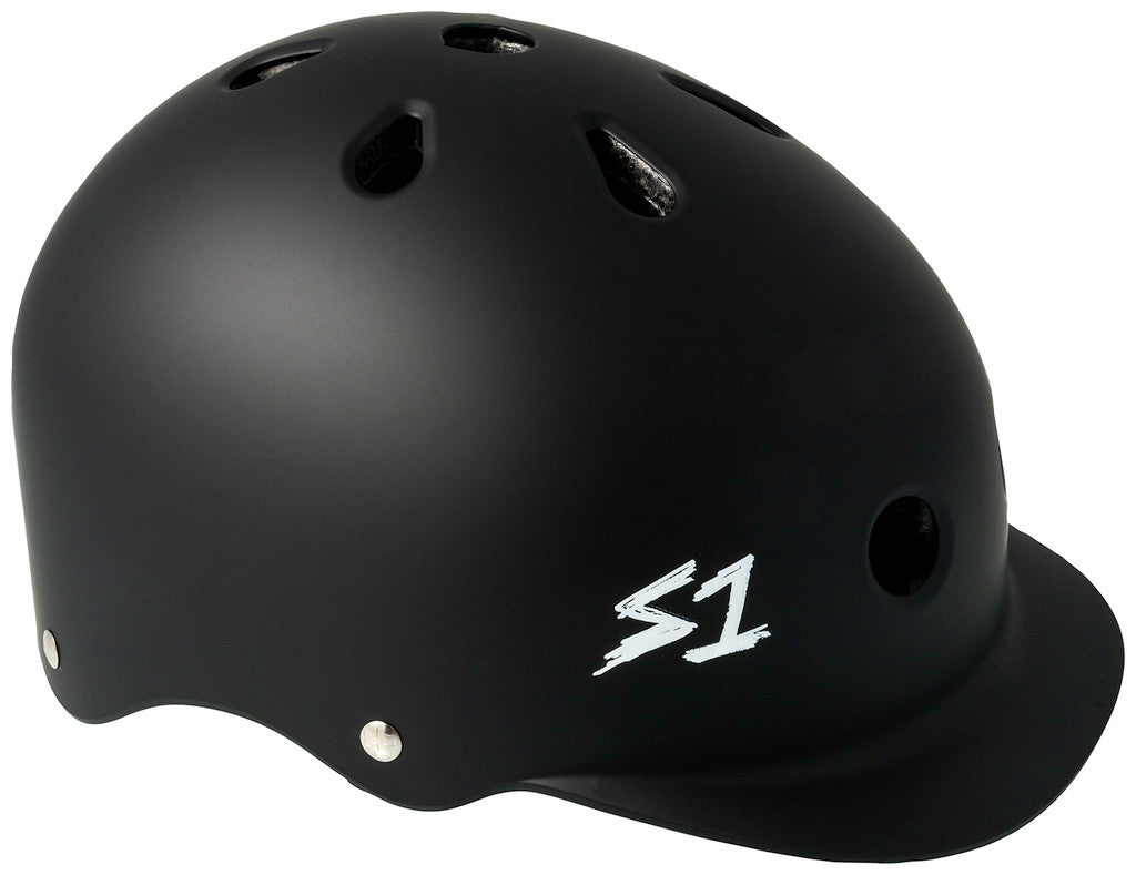 S1 Lifer Brim Helmet Matte Black