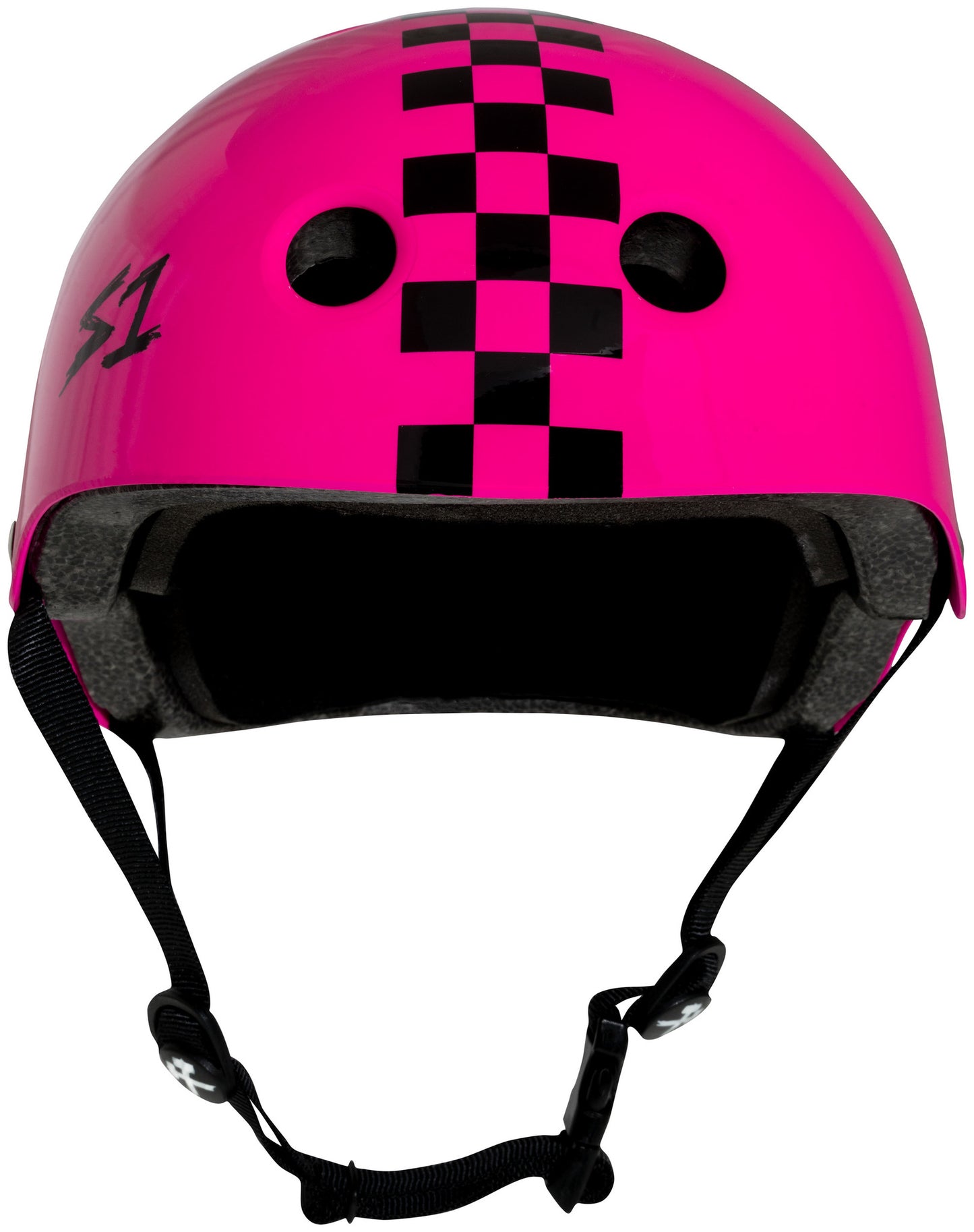 S1 Lifer Helmet Medium Gloss Pink/Checkers