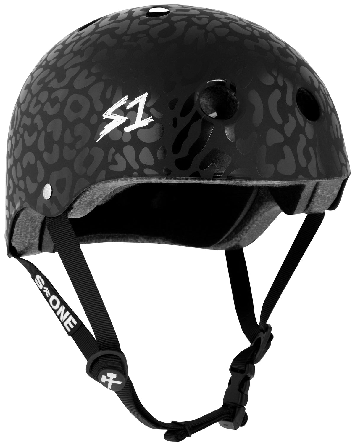 S1 Lifer Helmet - Black Leopard Matte