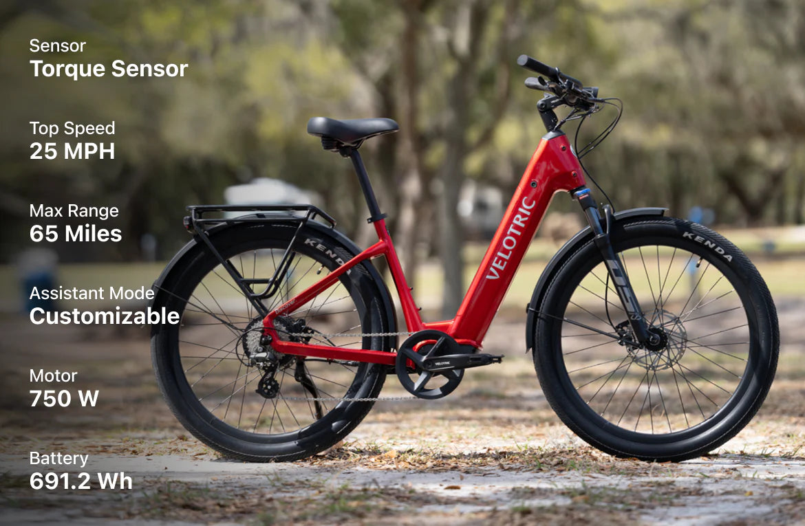 Velotric Discover 2 E-Bike Cherry Crimson
